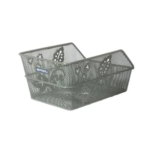 Basil Fietsmand Cento S Fm Flower Met Vaste Montage 31 X 21 X 9 Cm - Olijfgroen